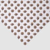 Mini Pine Cones Pattern Seidenpapier (Ausschnitt)