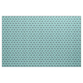 Mini-Pinscher-Hund-Blau Stoff (Yard (91,4 cm))