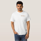 Mini-Pizza-Diät – Ich esse eine Mini-Pizza Scheibe T-Shirt (Vorne ganz)