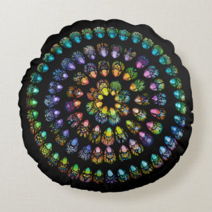Mini Poad™ Mandala Kopfkissen Rundes Kissen
