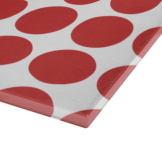 Mini Polka Dots Cutting Board Schneidebrett (Ecke)