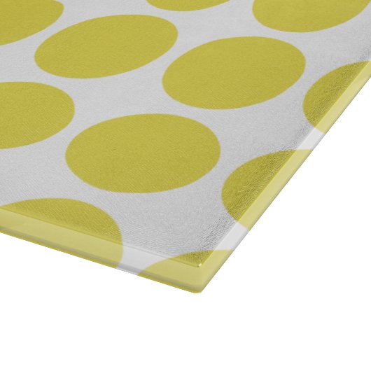 Mini Polka Dots Cutting Board Schneidebrett (Ecke)