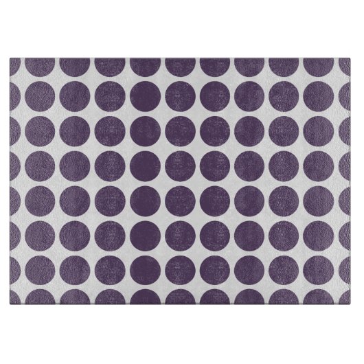 Mini Polka Dots Cutting Board Schneidebrett (Vorderseite)