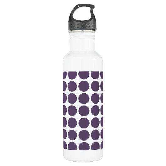 Mini Polka Dots Edelstahlflasche (Vorderseite)