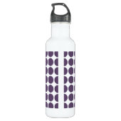 Mini Polka Dots Edelstahlflasche (Rückseite)