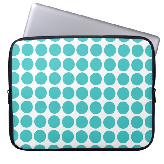 Mini Polka Dots Electronics Sleeve (Vorderseite)