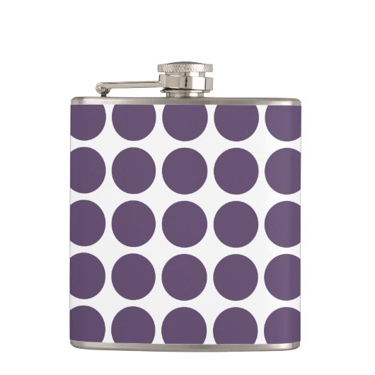 Mini Polka Dots Flask Flachmann (Vorderseite)