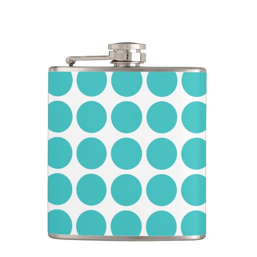 Mini Polka Dots Flask Flachmann (Vorderseite)