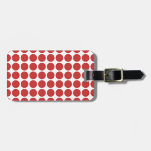 Mini Polka Dots Gepäcktag Gepäckanhänger