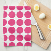 Mini Polka Dots Handtuch (Viertel Falte)
