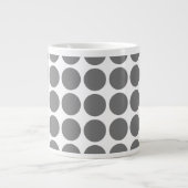 Mini Polka Dots Jumbo Tasse (Vorderseite)