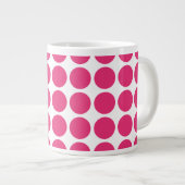 Mini Polka Dots Jumbo Tasse (Vorderseite Rechts)