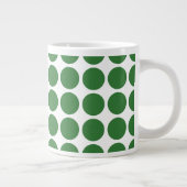 Mini Polka Dots Jumbo Tasse (Rechts)