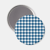 Mini Polka Dots Magnet (Vorderseite/Rückseite)