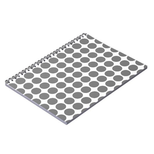 Mini Polka Dots Notebook Notizblock (Linke Seite)