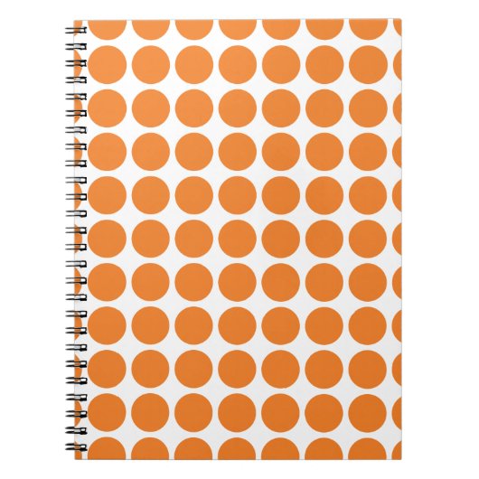 Mini Polka Dots Notebook Notizblock (Vorderseite)