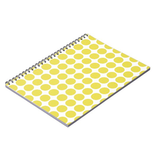 Mini Polka Dots Notebook Notizblock (Linke Seite)