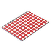 Mini Polka Dots Notebook Notizblock (Linke Seite)