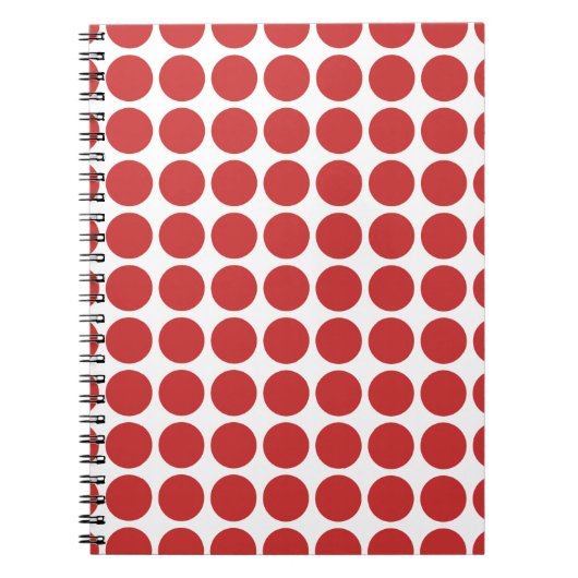 Mini Polka Dots Notebook Notizblock (Vorderseite)