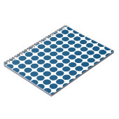 Mini Polka Dots Notebook Notizblock (Linke Seite)