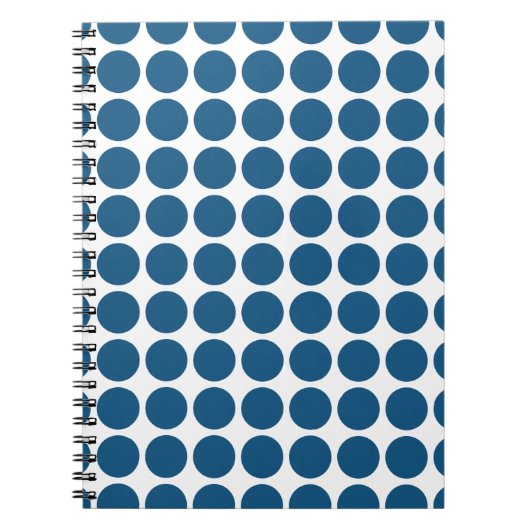 Mini Polka Dots Notebook Notizblock (Vorderseite)