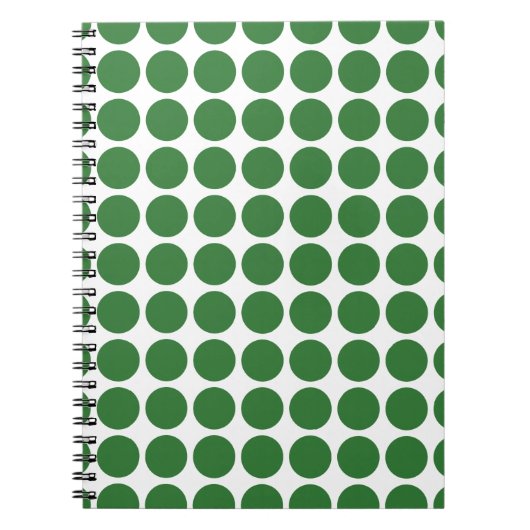 Mini Polka Dots Notebook Notizblock (Vorderseite)