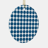 Mini Polka Dots Ornament (Rechts)