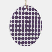 Mini Polka Dots Ornament (Rechts)