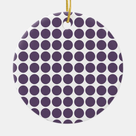 Mini Polka Dots Ornament (Vorne)