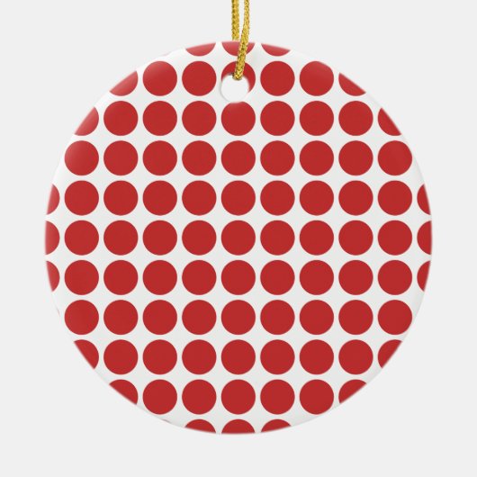 Mini Polka Dots Ornament (Vorne)
