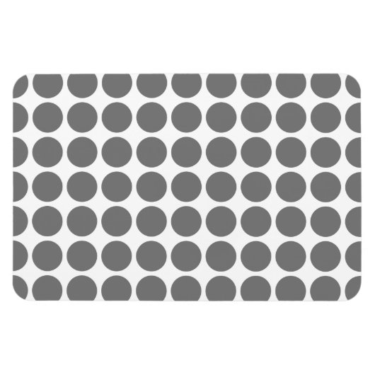 Mini Polka Dots Premium Magnet (Horizontal)