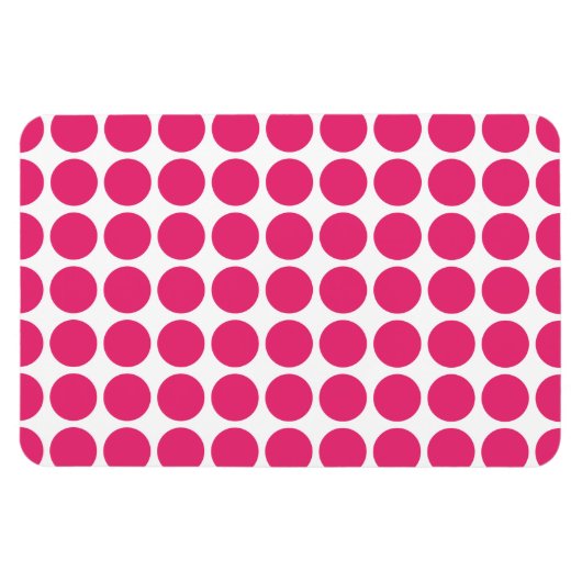 Mini Polka Dots Premium Magnet (Horizontal)