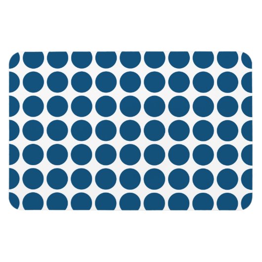 Mini Polka Dots Premium Magnet (Horizontal)