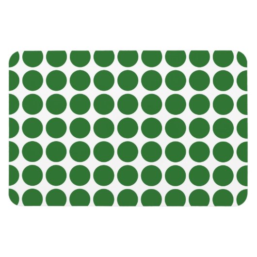 Mini Polka Dots Premium Magnet (Horizontal)