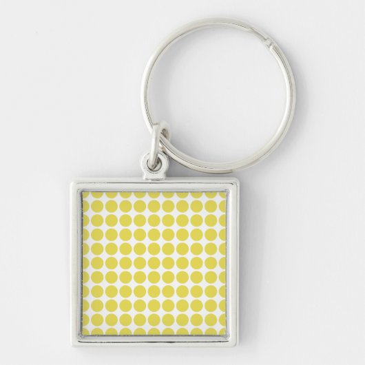 Mini Polka Dots Premium Schlüsselanhänger (Vorne)