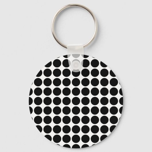 Mini Polka Dots Schlüsselanhänger (Vorderseite)