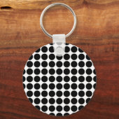 Mini Polka Dots Schlüsselanhänger (Vorderseite)