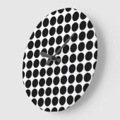 Mini Polka Dots Wall Clock Große Wanduhr (Winkel)