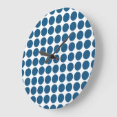 Mini Polka Dots Wall Clock Große Wanduhr (Winkel)