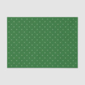 Mini Polka Dots Weihnachtsgeschenk Tissue Paper Seidenpapier (Vorderseite)