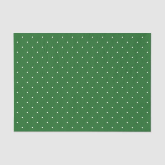 Mini Polka Dots Weihnachtsgeschenk Tissue Paper Seidenpapier (Vorderseite)