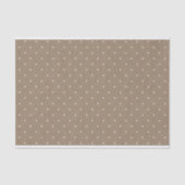 Mini Polka Dots Weihnachtsgeschenk Tissue Paper Seidenpapier (Vorderseite)
