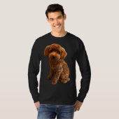 Mini Poodle Golden Doodle T-Shirt (Vorne ganz)