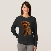 Mini Poodle Golden Doodle T-Shirt (Vorne ganz)