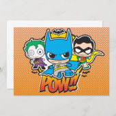 Mini Pow Einladung (Vorne/Hinten)