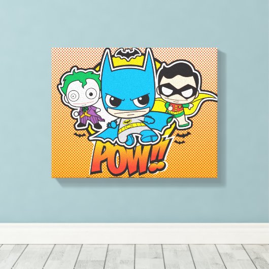 Mini Pow Leinwanddruck (Insitu (Holzboden))