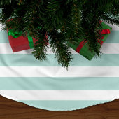Mini Preppy Stripes Polyester Weihnachtsbaumdecke