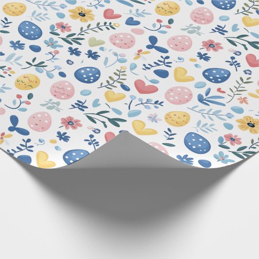 Mini-Print Pastel Oster - 30" x 6' Roll Geschenkpapier (Ecke)