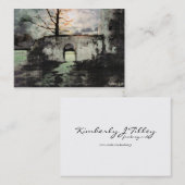 Mini Printwerbung auf dem Jagdgrund Visitenkarte (Vorne/Hinten)