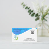 Mini-Psychologie-Logo | Gesundheitswissenschaft Visitenkarte (Stehend Vorderseite)